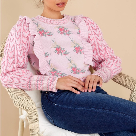 LOVESHACKFANCY SWEATER - Picture 7 of 9